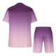thumbnail image 5 of Mens Pantalones Casuales Cuello Redondo Impresión de Manga Corta Blusa Y Pantalones Cortos Traje, Pantalones de Traje para Hombres, 5 of 5