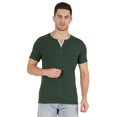 thumbnail image 2 of Inkmeso Cotton&nbsp;Half&nbsp;Sleeve&nbsp;Solid&nbsp;Tee-shirt For Men's Slim Fit Casual Summer T-shirts, 2 of 7