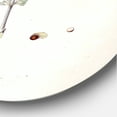thumbnail image 3 of Designart 'Ancient Botanicals XV' Farmhouse Circle Metal Wall Art 36x36 - Disc of 36, 3 of 5