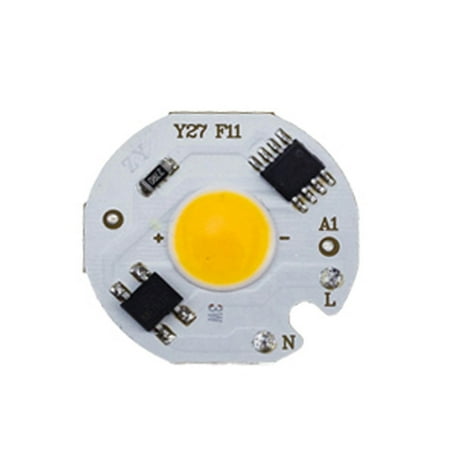 

moobody L-ED Warm White 10W COB Chip Lamp IC Smart No Need Driver L-ED Lamp for Floodlight Spotlight DIY Lighting