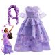thumbnail image 1 of Disfraz de princesa Encanto para fiesta de cumpleaños de niña, traje de carnaval, bolso, Disney, ropa de Navidad zhangyuxiang unisex, 1 of 2