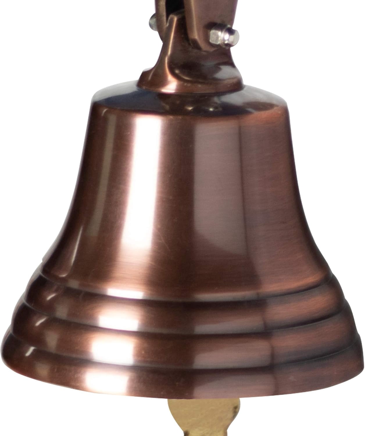 Wall Mounted Traditional Door Bell - Bronze | Nautical Themed Ship Bell Ringer | Ideal for Home