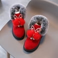 thumbnail image 2 of Aayomet Baby Boy Girl Walking Shoes Girls Boots Shoes Bootie Kid Children Baby Shoes (Red, 8.5 Toddler), 2 of 4