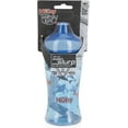 thumbnail image 2 of Nuby Printed Kids Pop Up Sipper Water Bottle, Colors May Vary, 1 Pack, 12 Oz, Multi, 2 of 8