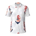 thumbnail image 2 of Daiia Sea Horse And Corals1 Pattern Men’s Polo Shirts,Solid Deck Shirt,Classic Fit, Breathable Cotton Polo for Casual and Sport Wear-Medium, 2 of 7