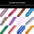 thumbnail image 5 of 11pcs Hair Tinsel Strands Universal Glitter Hair Tinsel METLUSH Pein Extensions, 5 of 5