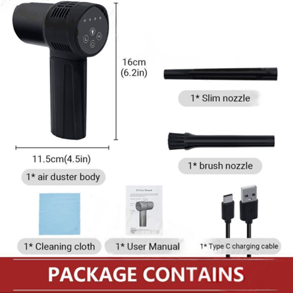 Air Duster Dust Blowing Guns Air Blower Vacuum Cleaner Duster Blowers