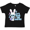 thumbnail image 3 of Inktastic Lets Rock This Easter with Bunny and Guitar Boys Toddler T-Shirt, 3 of 5