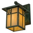thumbnail image 6 of Meyda 165196 9 in. Hyde Park Sprig Hanging Wall Sconce, Beige & Iridescent, 6 of 6