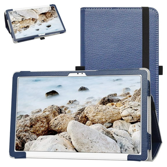 Labanema 10.4" Samsung Galaxy Tab A7 10.4 (2020) T500 T505 Case, PU Leather Folio Stand Protective Case, Cover for 10.4" Samsung Galaxy Tab A7 10.4 (2020) T500 T505 (Dark Blue)