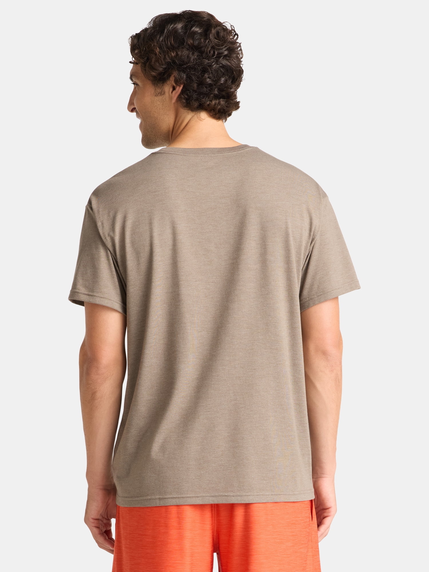 Athletic Works Men’s Tri-Blend Pocket Tee, Sizes XS-4XL