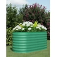 thumbnail image 1 of Garvee Jardinière en Acier 4 x 2 x 2 Pieds, Vert, 1 of 6