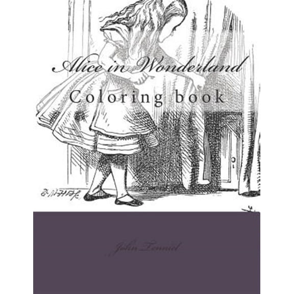 Alice in Wonderland: Coloring Book (Paperback)