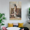 thumbnail image 6 of Mariano Fortuny Marsal A Moroccan Woman in Traditional Dress Poster Canvas Wall Art Poster Decorative Bedroom Modern Home Print Picture Artworks Posters 12x18inch(30x45cm), 6 of 6