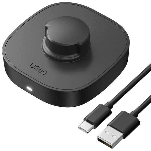 Cargador SOFTGAS compatible con Oura Ring Gen3 tamaño 9 negro
