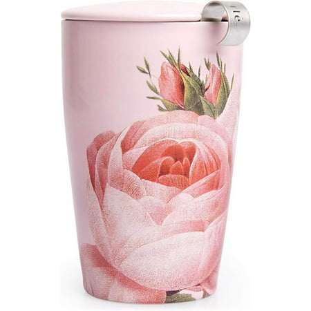 

Kati Cup Jardin Ceramic Infuser Cup With Infuser Basket Lid For Steeping Loose Leaf