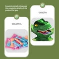 thumbnail image 4 of Juego de proyección de dinosaurios | Juguete interactivo de mesa para padres e hijos | Cabeza de dinosaurio educativa con accesorios de lanzamiento | Juego de interior y exterior para niños pequeños, 4 of 5