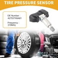 thumbnail image 2 of Sensor de Presión de Neumáticos Unique Bargains No.42753TX6A81 para Acura ILX 2013-2015 Sensor de Monitoreo de Presión de Neumáticos 1 Pcs 315MHz, 2 of 7