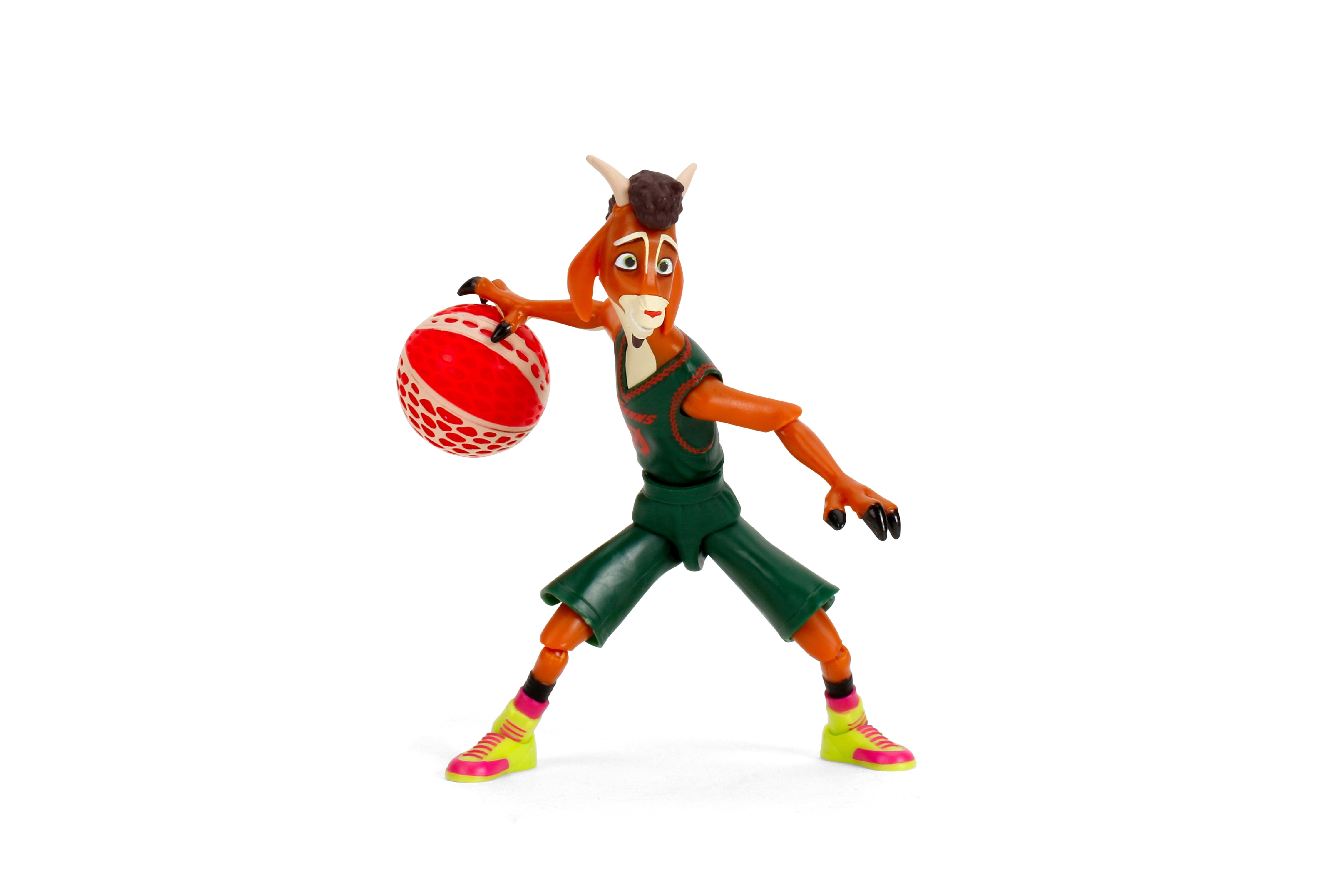 Jada GOAT The Movie Will Harris(Thorns Uniform Version) Action Figure – 5” Scale Collectible with Roarball Accessory 4.5” Figure by Jada Toys