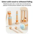 thumbnail image 4 of RYRDWP Clearance Wooden Orff Music Xylophone & Hand Drum Set – Educational Musical Instruments for 0-3 Years Toddlers – Montessori Early Development Toy, 4 of 6