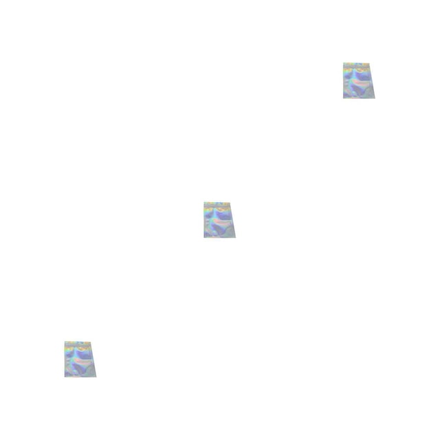 Matsuzay 100 Uds paquete de papel de aluminio bolsa Ziplock paquete bolsas embalaje bolsa brillante 7,5x10cm Type1 NO1 Matsuzay CBP321708