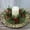 Multicolor, variant on Zawou Multicolor Norfolk Pine Candle Ring Garland with Red Berries - Festive Christmas Decoration for Kitchen, Table Centerpiece, Mantel, and Indoor Holiday Display