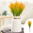 thumbnail image 5 of Artificial Wheat Stems | 5-Piece Lifelike Wheat Ears | 43cm Yellow Plastic Decorative Botanicals for Indoor Home Decor, 5 of 7