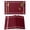 Red, variant on Solid Blue Color Placemats Set of 4 Dark Blue Place Mats Table Mats Kitchen Dining Home Outdoor Party Table Decoration