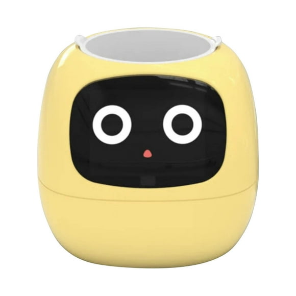 Smart Flowerpots Smart Pet Planter Ai Planter Intelligent Flowerpots Multiple Expressions Smart Sensors and Ai Chips Make Raising Easy and for Living Room 1pc
