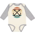 thumbnail image 3 of Inktastic Anchor Nautical Sailing Gift Boys or Girls Long Sleeve Baby Bodysuit, 3 of 5