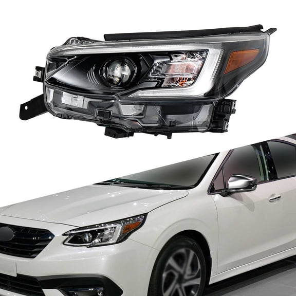 Front Headlight Headlamp For Subaru Legacy/Outback 2020 Left Side Clear Lens LED