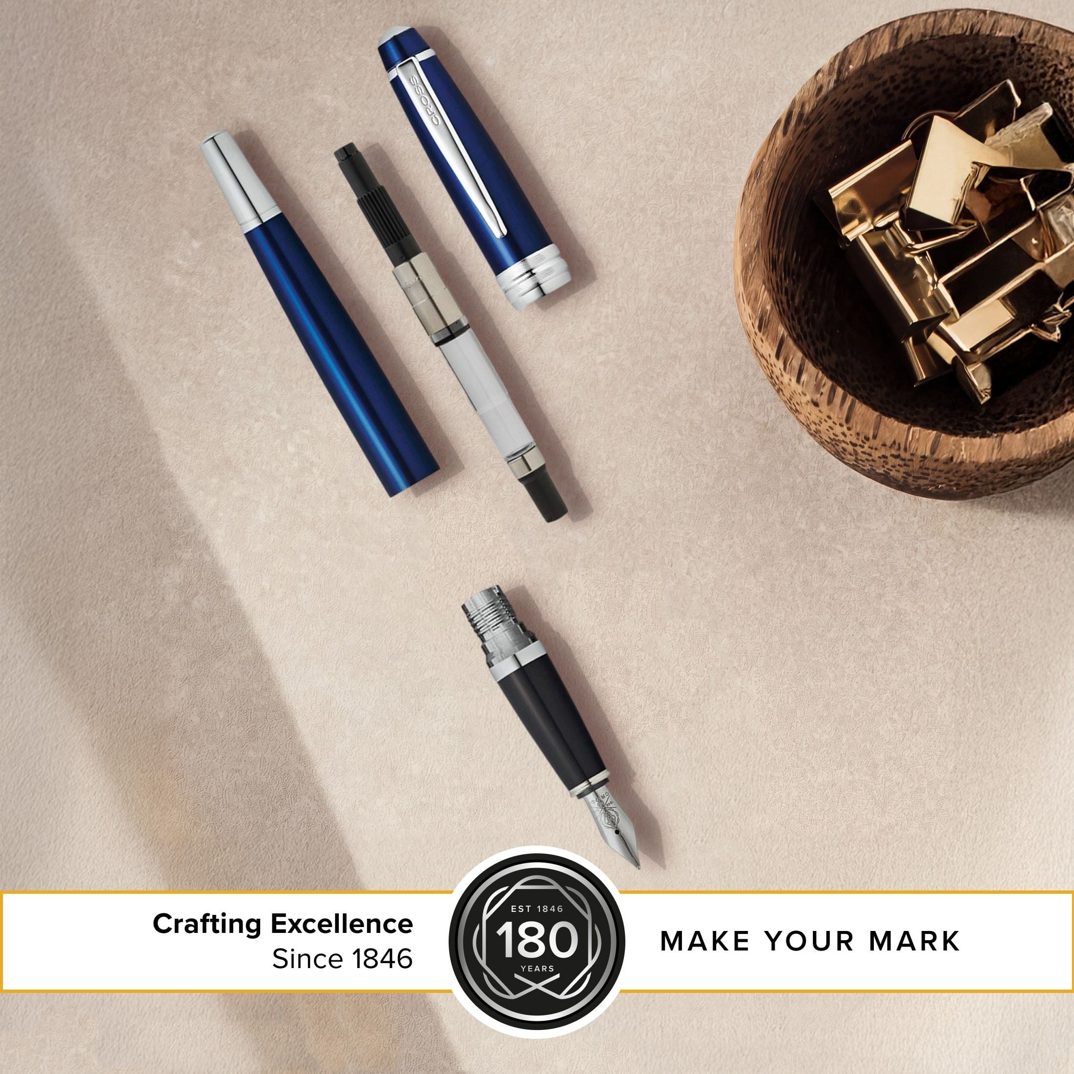 Cross Fountain Pen Push-In Converter 8751 for Classic, Century +