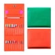 thumbnail image 4 of Bolsa de almacenamiento para brocas de manicura con 18 orificios, a prueba de polvo, impermeable, para salón de manicura (1 unidad) naranja, 4 of 9