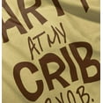 thumbnail image 5 of Party At My Crib BYOB Funny Toddler Boy Girl T Shirt Infant Toddler Brisco Brands 5T, 5 of 6