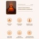 thumbnail image 3 of Difusor de Llama de 130 Ml, Difusor de Hoguera, Humidificador de Llama Colorido, Pequeño Difusor de Aceite para Habitación, Oficina A, 3 of 5