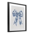 thumbnail image 2 of Stupell Industries Glam Soft Delicate Toile Bow Black Framed Print Under Glass, 17 x 21, by Lettered and Lined, 2 of 8