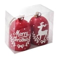 thumbnail image 1 of 2 cascabeles navideños para accesorios de fotos, adornos colgantes decorativos para pared, Letra Elk, 1 of 9