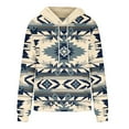 thumbnail image 6 of Women's Ethnic Print Pullover Hoodie Casual Long Sleeve Pocket Design Style, 6 of 6