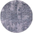 thumbnail image 1 of Ahgly Company Machine Washable Indoor Round Industrial Modern Wisteria Purple Area Rugs, 4' Round, 1 of 7
