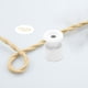 thumbnail image 5 of 10 piezas de aisladores de porcelana, accesorios eléctricos retro, fáciles de instalar, pequeños. Blanco, 5 of 9