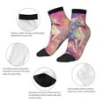thumbnail image 5 of Pofeuu Colorful Cloud White Horse Print 30cm Socks, Adult Running Hiking Socks for Youth and Adult, 5 of 7