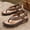 Brown, variant on [Summer Sandals] Soft Summer Men's Flat Toe Sandals | Beach Slippers Soft Sole