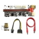 thumbnail image 1 of Tarjeta elevadora PCI-E Tarjeta de expansión 1x a 16x Tarjeta de video Tarjeta de expansión de 8 capacitores para minería de computadoras, Rojo Inevent EL004741-01B, 1 of 7