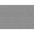 thumbnail image 1 of Ahgly Company Machine Washable Indoor Rectangle Transitional Sonic Silver Gray Area Rugs, 4' x 6', 1 of 7