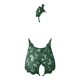 thumbnail image 5 of Gibobby Ropa interior mujer Conjunto de Ropa Interior Sexy para Mujer Lenceria Erotica De Encaje con Cuello Sensual Lenceria Sexy para Mujer(Verde, 3XG), 5 of 5