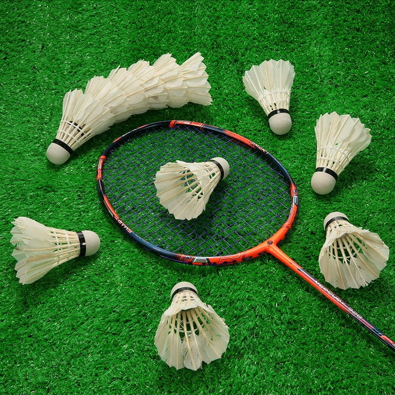 12Pcs Outdoor Sports Feather Shuttlecock Badminton Competition Balls Foam  Balls