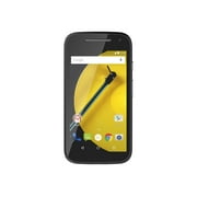 Motorola Moto E - 4G smartphone - RAM 1 GB / Internal Memory 8 GB - microSD slot - LCD display - 4.5" - 960 x 540 pixels - rear camera 5 MP - front camera 0.3 MP - Cricket - black
