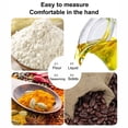 thumbnail image 3 of Handheld Measuring Spoons Dry Cake Stainless Steel Set Bakery Chef Cookware Kids Adults Kitchen Oil Tool Accessories 9 Pieces, Black, 3 of 6