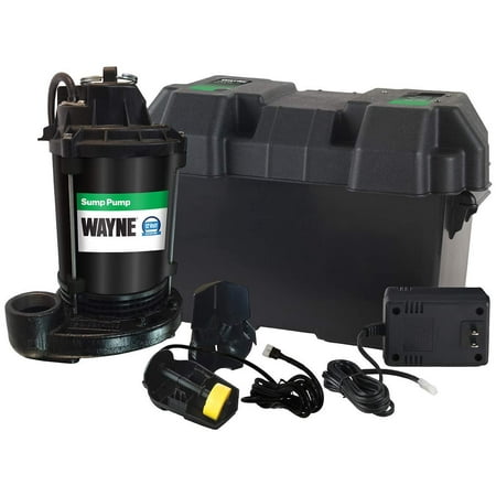 WAYNE ESP25 12-Volt Battery Backup Sump System (Best Battery For Sump Pump)