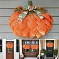 thumbnail image 6 of Promotion Sale! Ynlkorvg Thanksgiving Decorations Simulation Pumpkin Wreath Pumpkin Thanksgiving Halloween Wreath Creative Door Pumpkin Autumn Garden Decoration Props, Home Brand Clearance Sale, 6 of 8